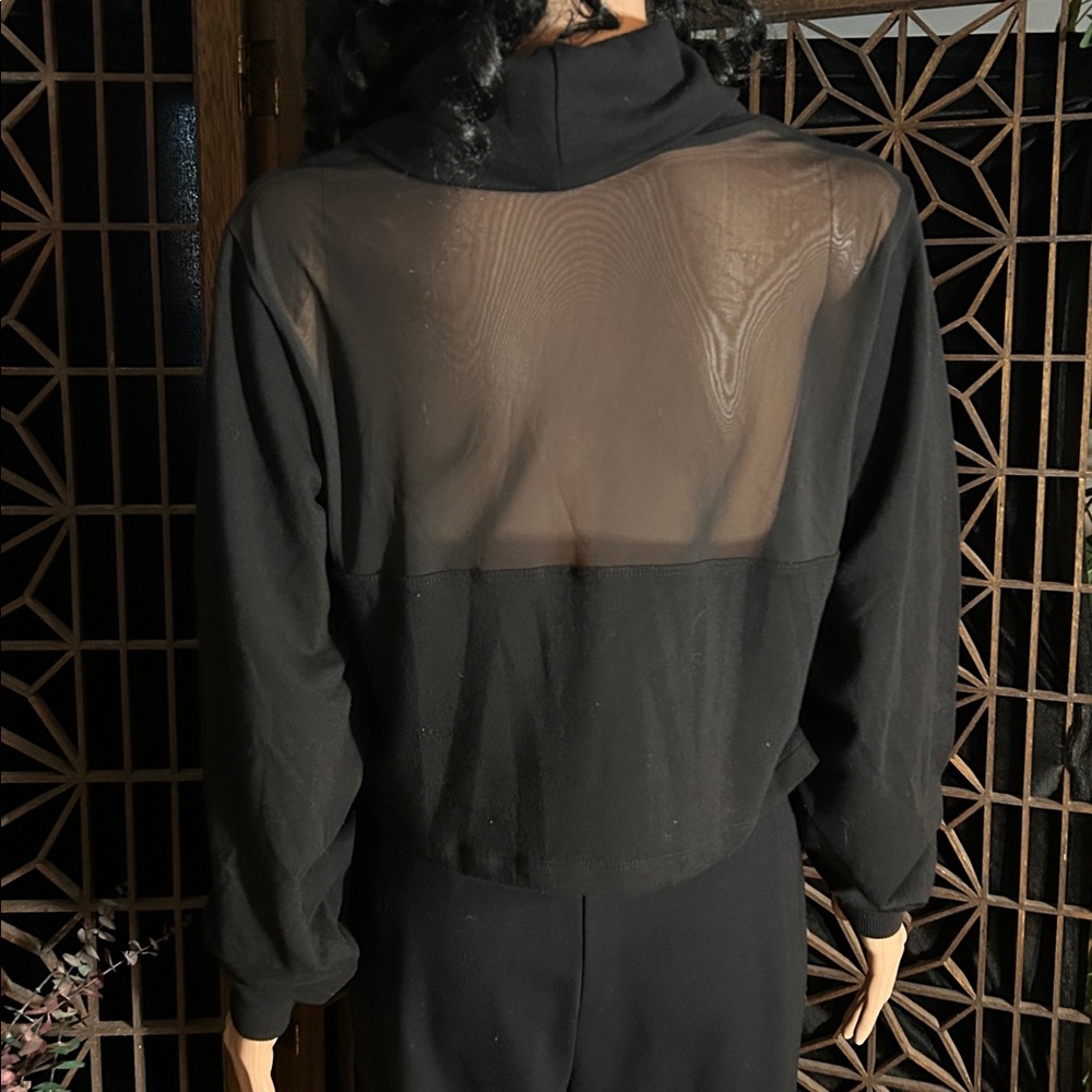 BALERA DANCE WEAR BLACK CROP TOP M - Picture 8 of 10